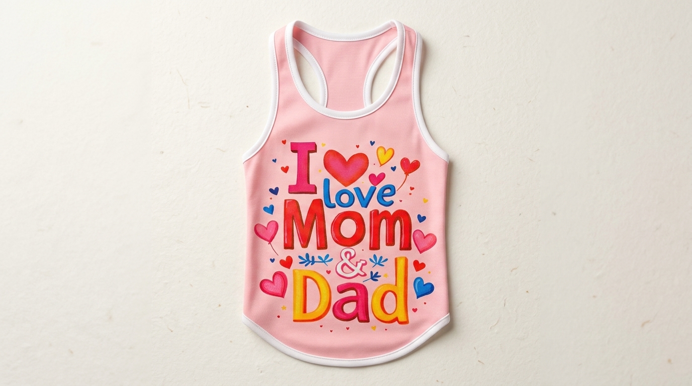 I Love Mom & Dad Pet Tank