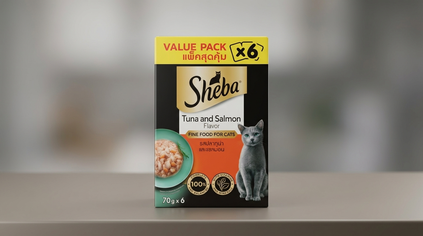Sheba Tuna and Salmon Flavor Multipack