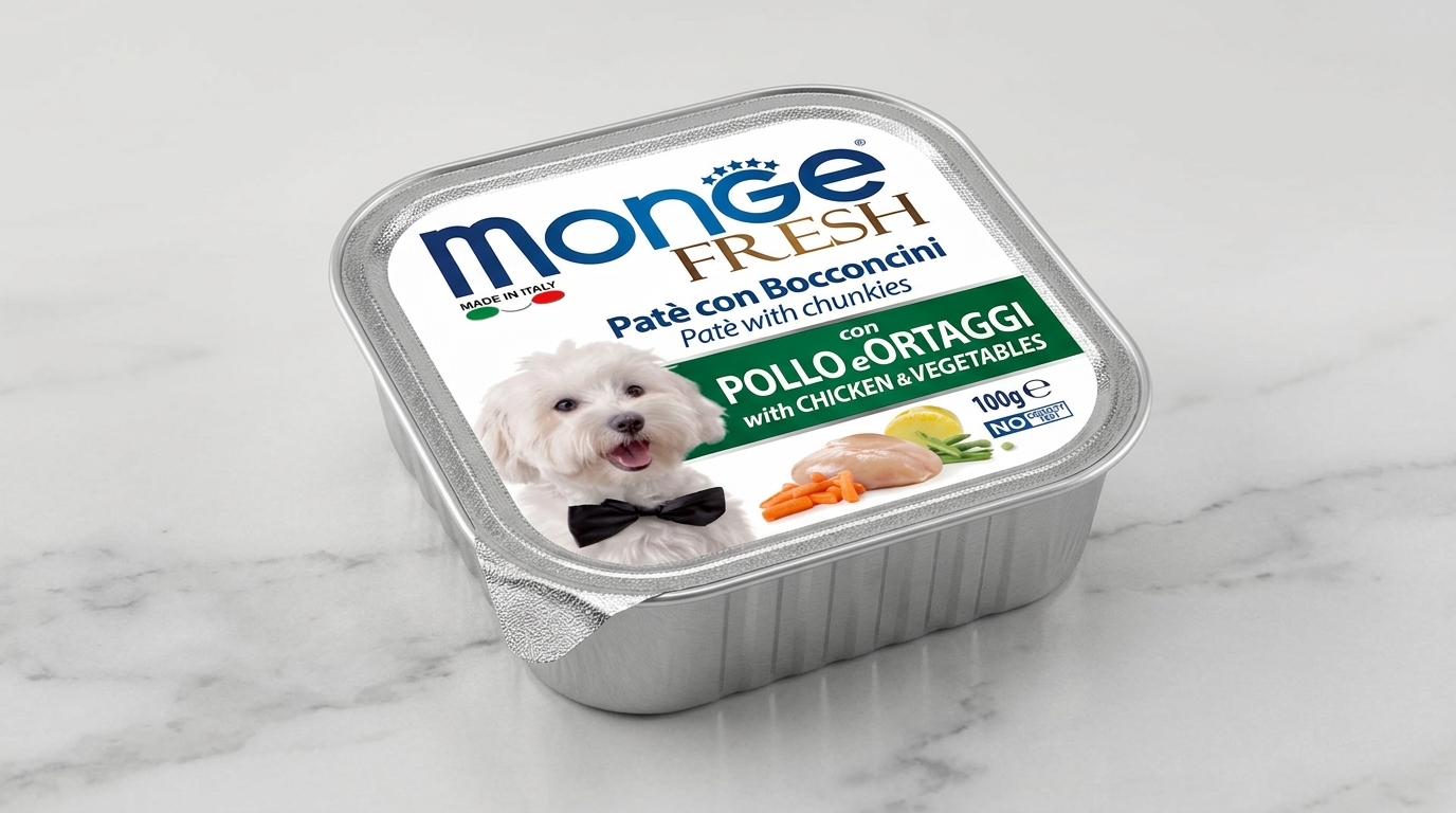 Monge Fresh Pâté with Chunks — Chicken & Vegetables