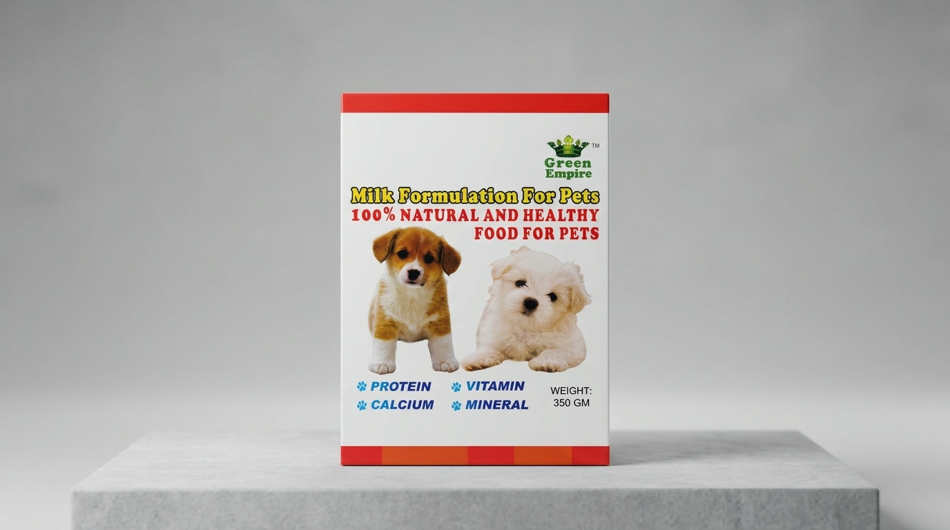 Green Empire Milk Formulation for Pets